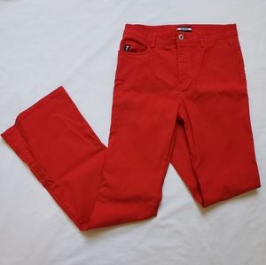 Womens Red Guess Jeans